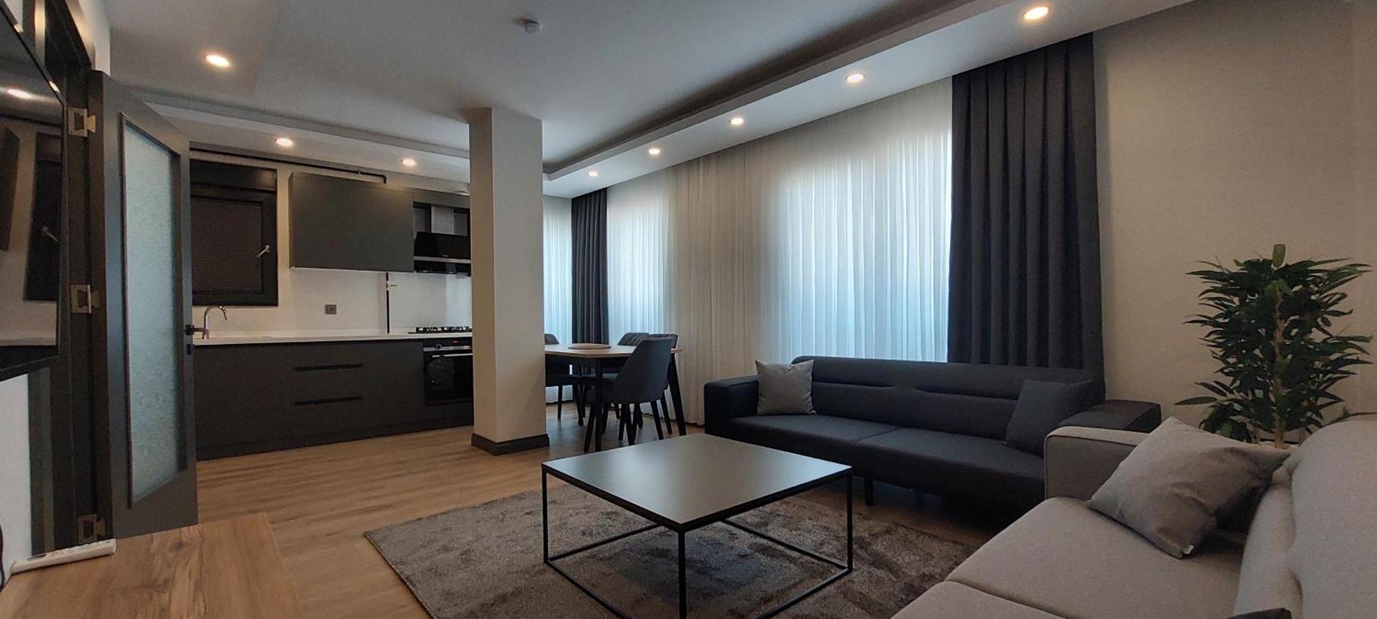 Daire New Flat With Big Living Spaces 3 Near By Lara *
